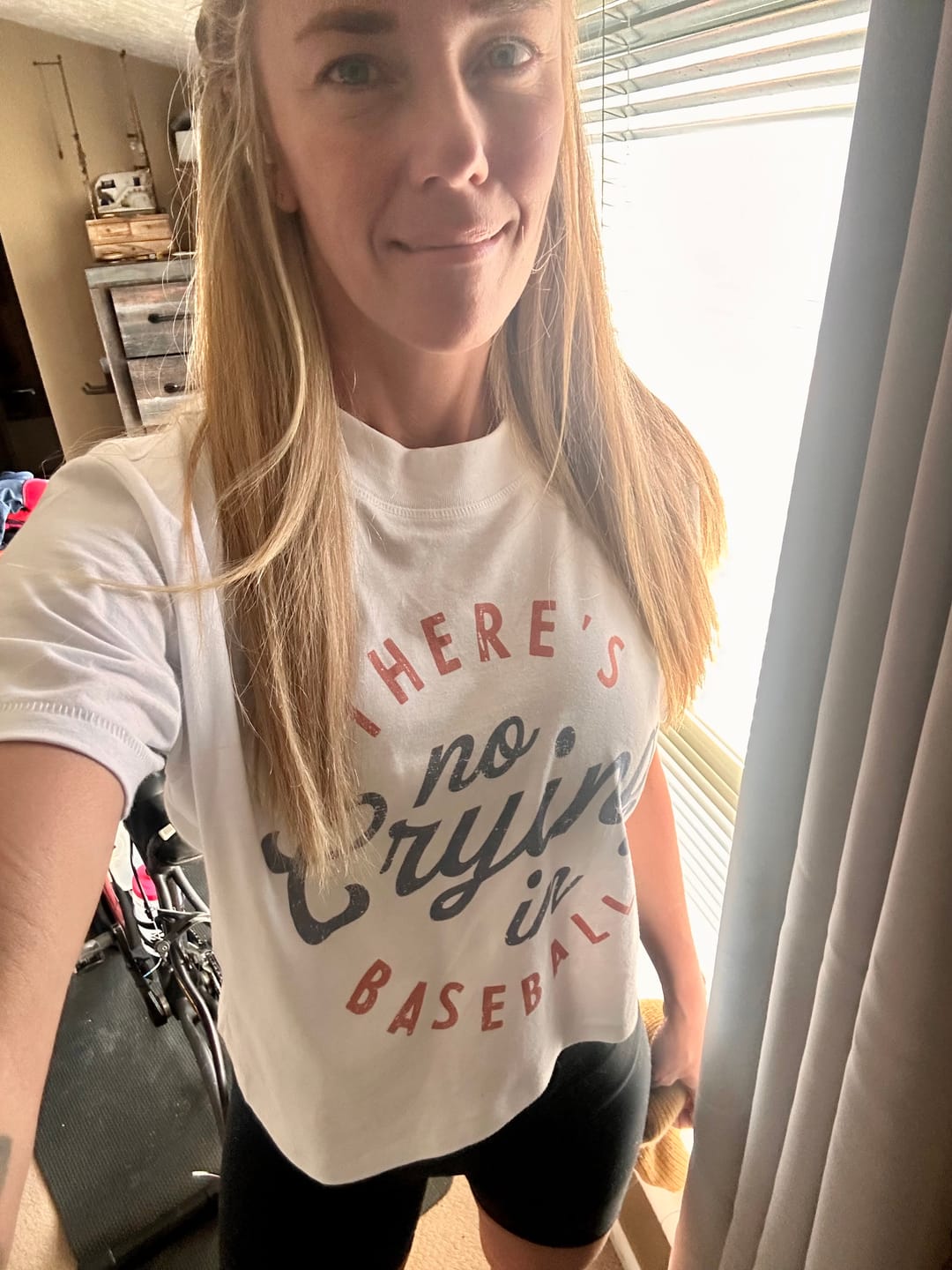 Customer photo review of There's No Crying In Baseball