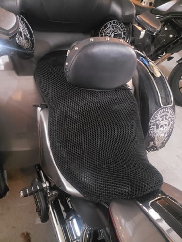 Customer photo review of Wind Rider Seat Cover