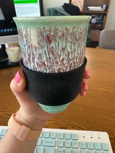 Customer photo review of Nebula Cup 12oz (Includes Lid & Band)