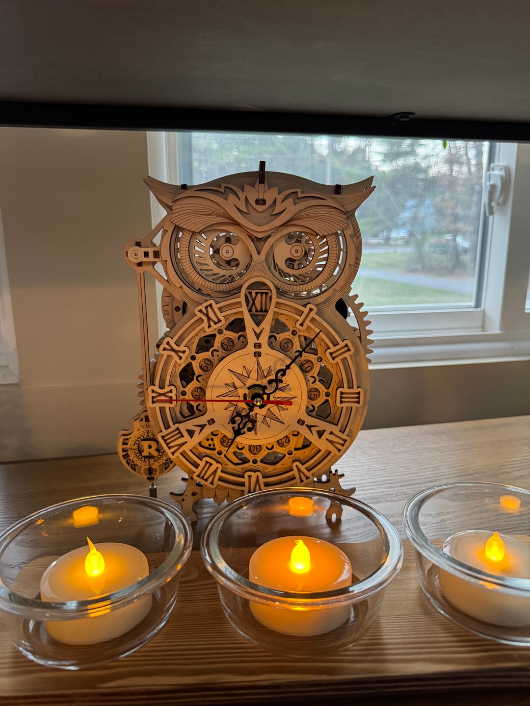 Customer photo review of Owl Clock