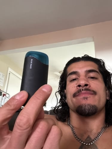 Customer photo review of Blue Razz CBD Vape Pen