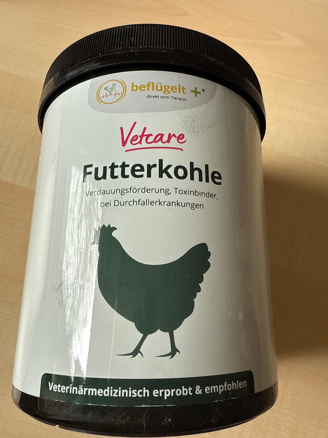 Customer photo review of Vetcare Futterkohle - bei Durchfallerkrankungen, als Toxinbinder & zur Verdauungsförderung
