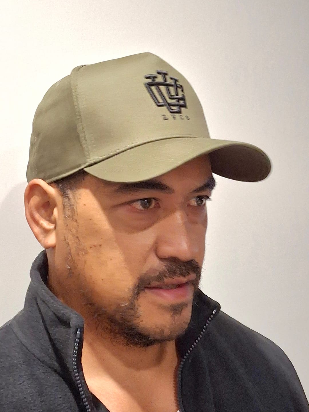 Customer photo review of LVCO "Khaki Green/Black" A-Frame Snapback