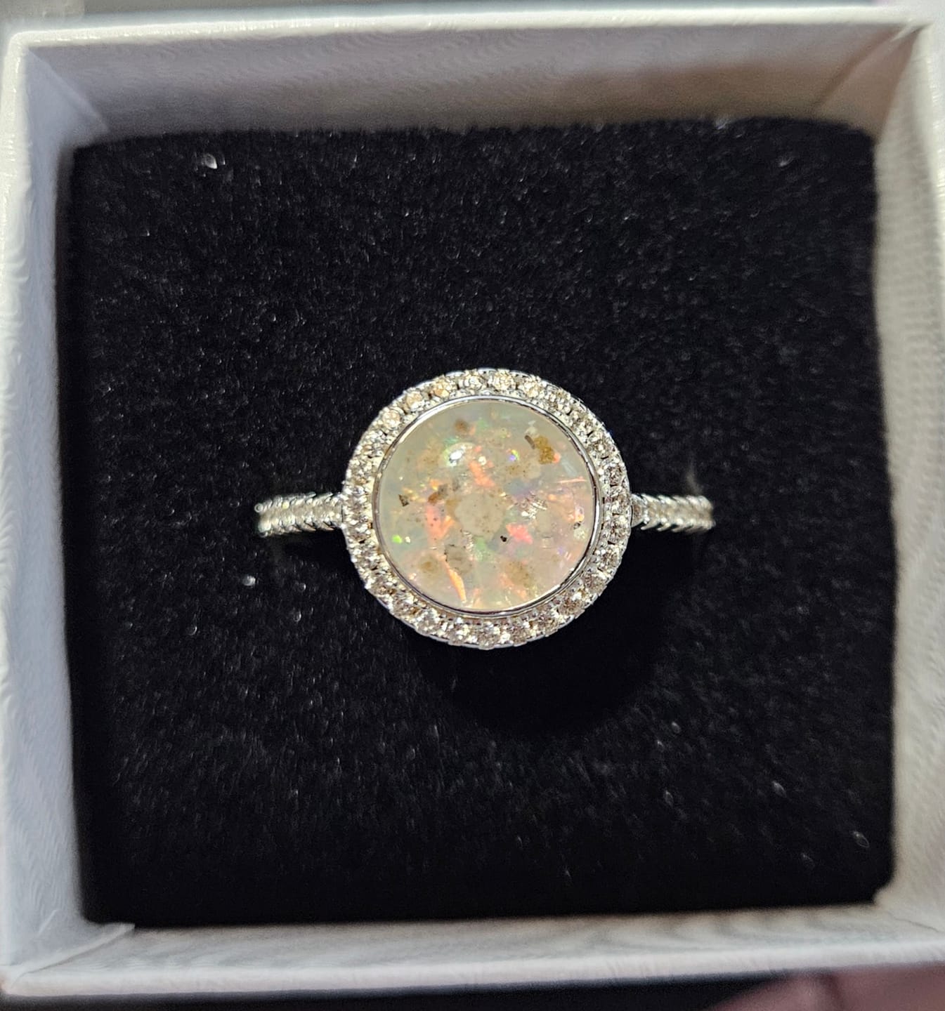 Customer photo review of Cremation Ash Kit Return