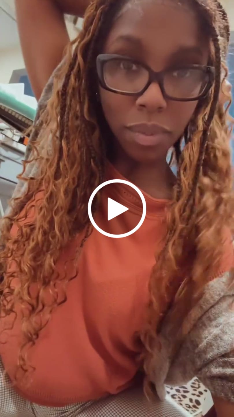 Customer video review of Kiki -  24" Pre Bleached Human Hair Lace Base Swiss HD Full Lace Human Hair Curls Boho Box Braided Wig