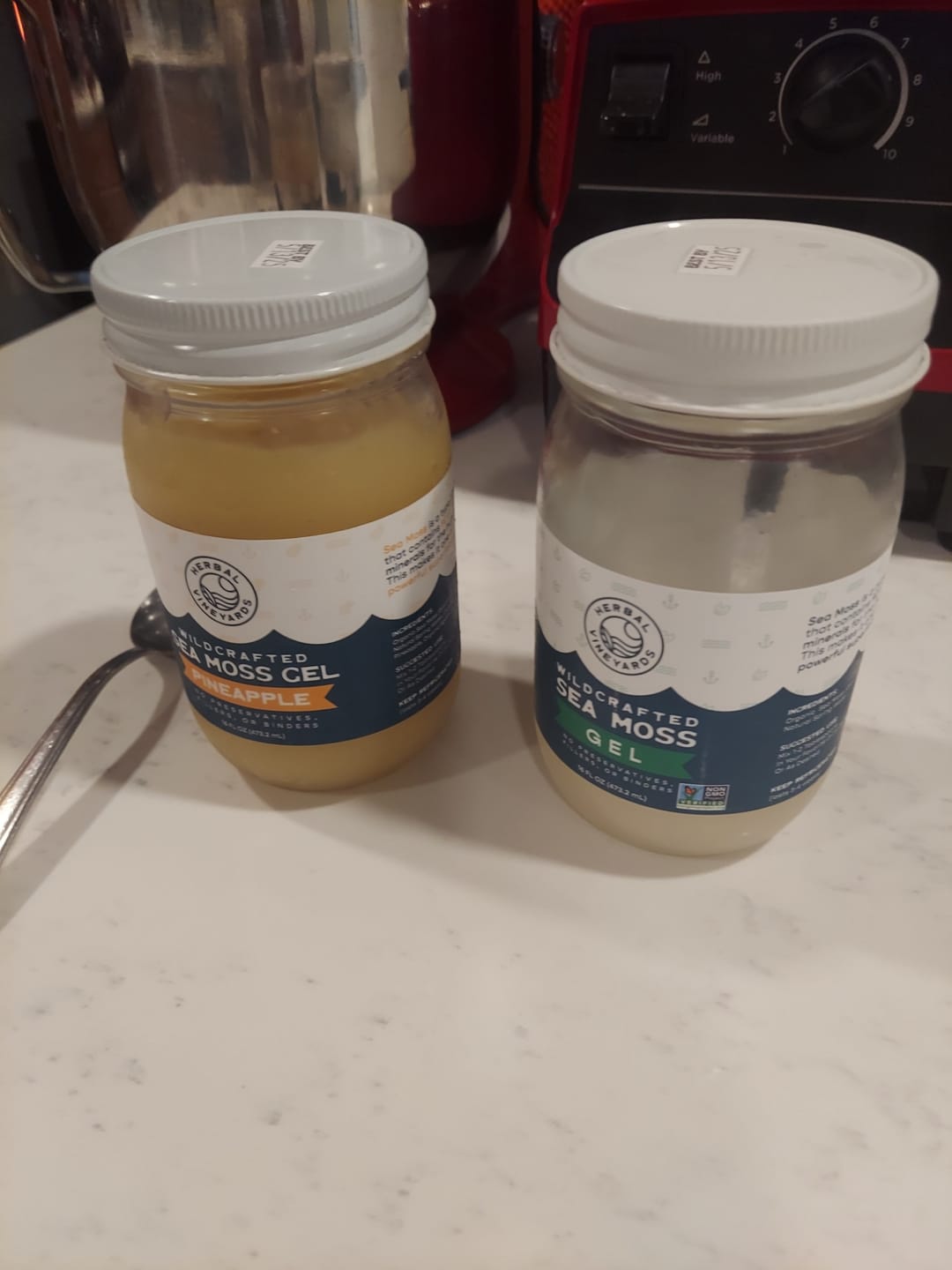Customer photo review of EXCLUSIVE PINEAPPLE SEA MOSS GEL