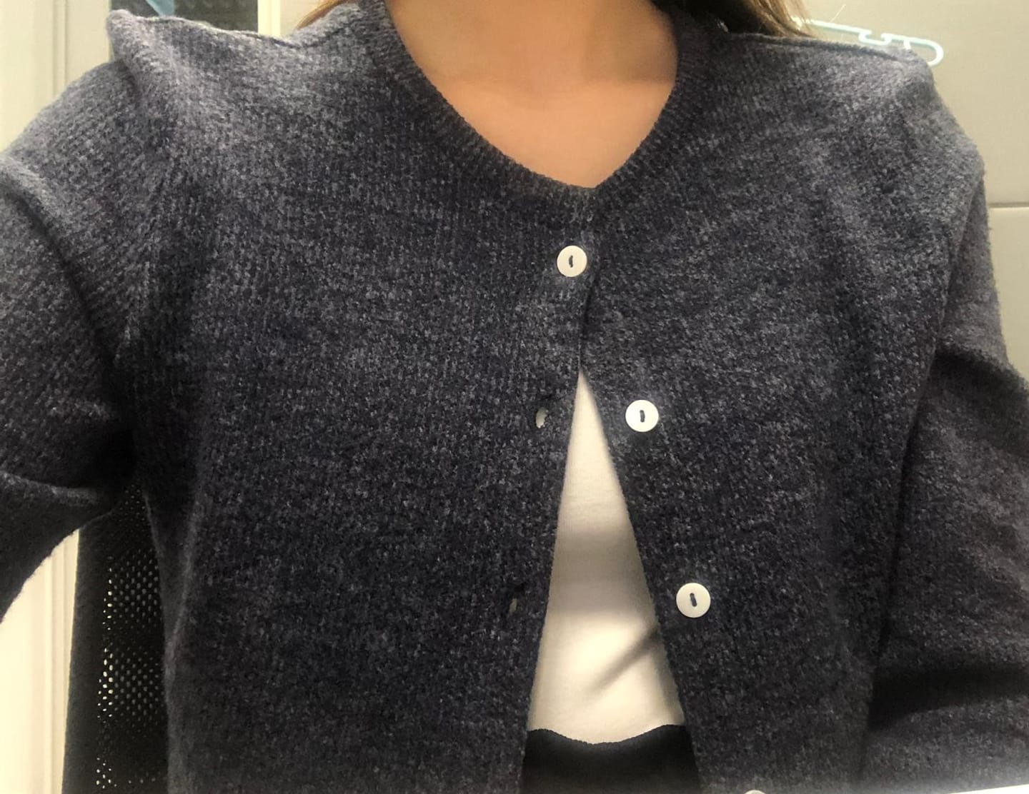 Customer photo review of Kaia Soft Cardigan