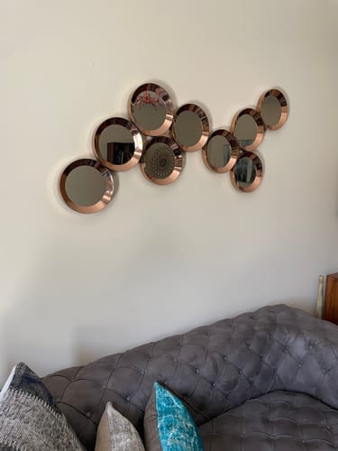 Customer photo review of Beehive Handcrafted Stainless Steel Artwork Bg2020010-Rg