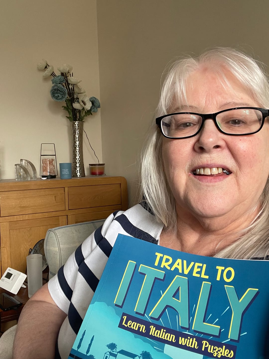 Customer photo review of Vol. 1 - Travel to Italy - Learn Italian with Puzzles