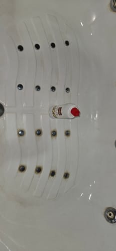 Customer photo review of Heavy Duty Bowl Cleaner + Hard Stains Spray | Combo