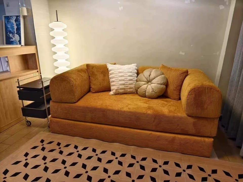 Customer photo review of VacuumLuxe Compression Sofa
