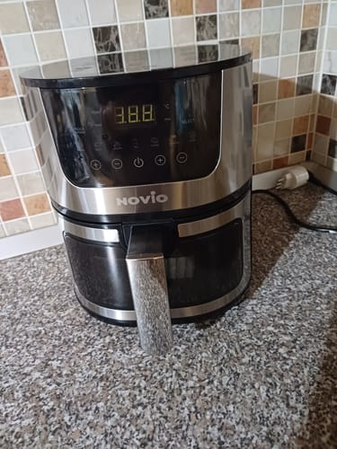 Customer photo review of Air Fryer Novio Grill & Fry