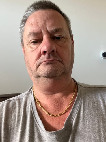 Customer photo review of 18k Gold Cuban Link Chain