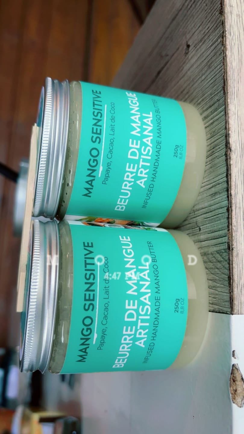 Customer photo review of Beurre de mangue artisanal SENSITIVE