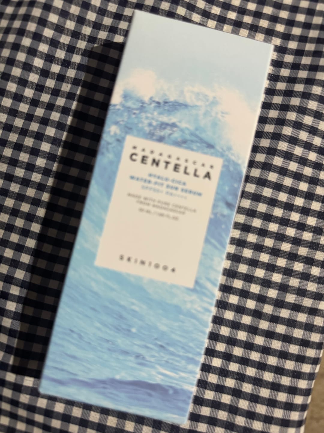 Customer photo review of SKIN1004 - Madagascar Centella Hyalu-Cica Water-Fit Sun Serum 50 ML | Protector Solar en Suero