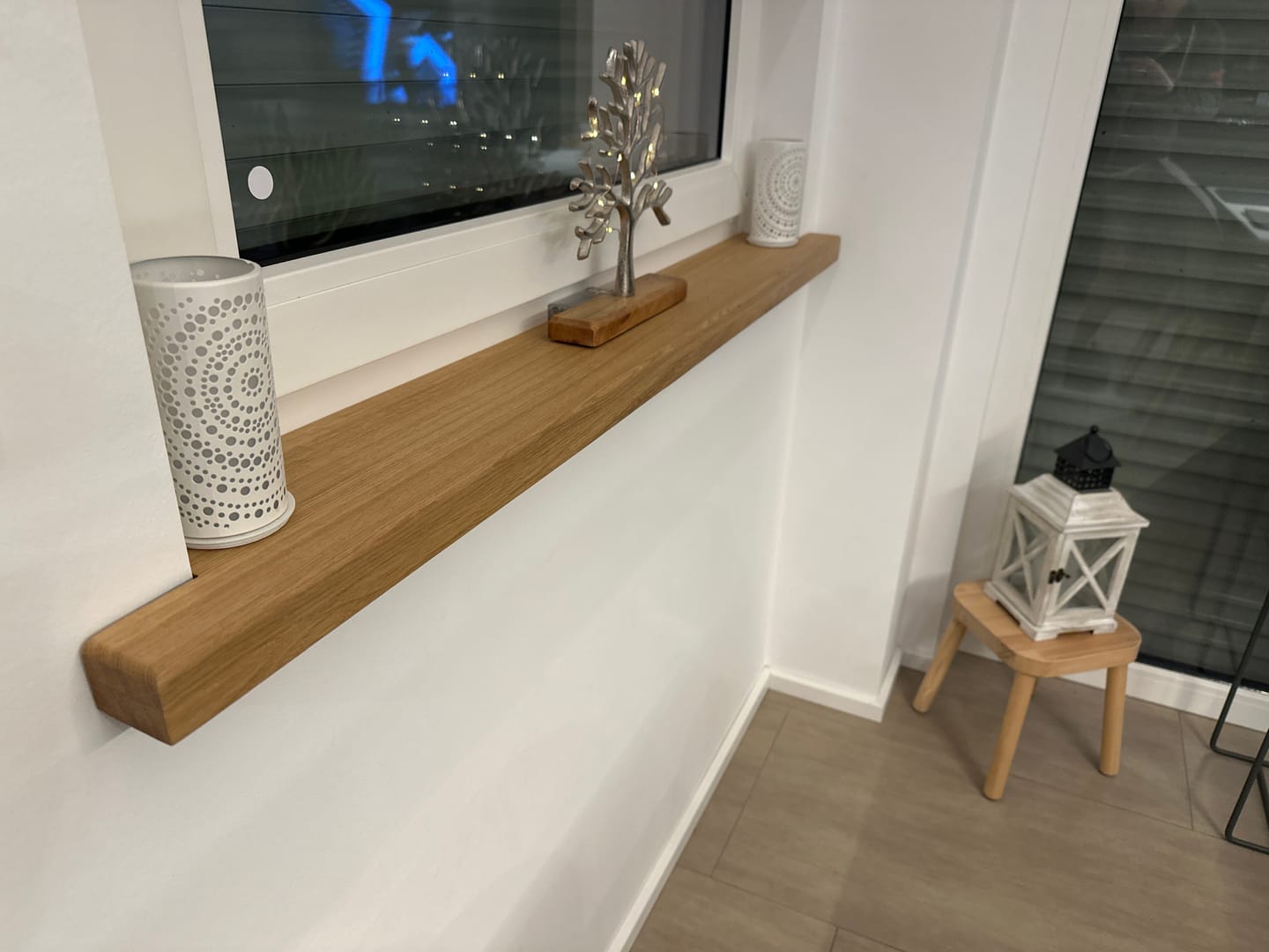 Customer photo review of Fensterbank Eiche