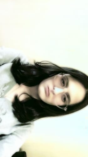 Customer photo review of Serena Retro Noir Gothic Long Sleeve Top