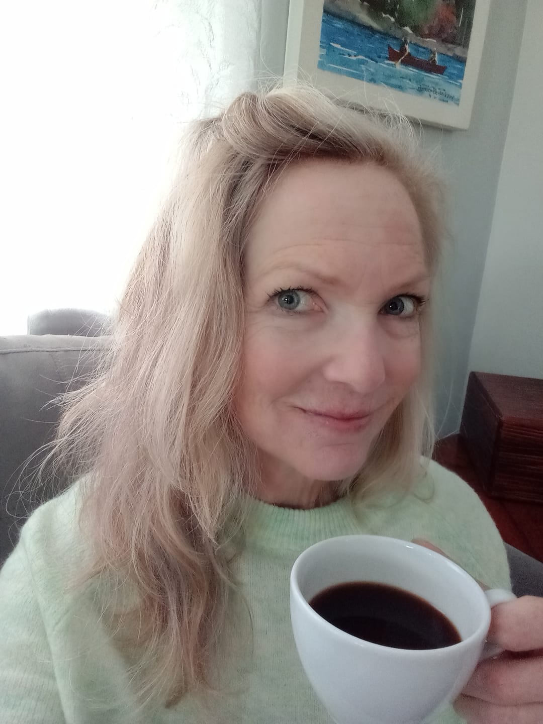 Customer photo review of 2LB Rudy Organic Swiss Water Decaf Coffee