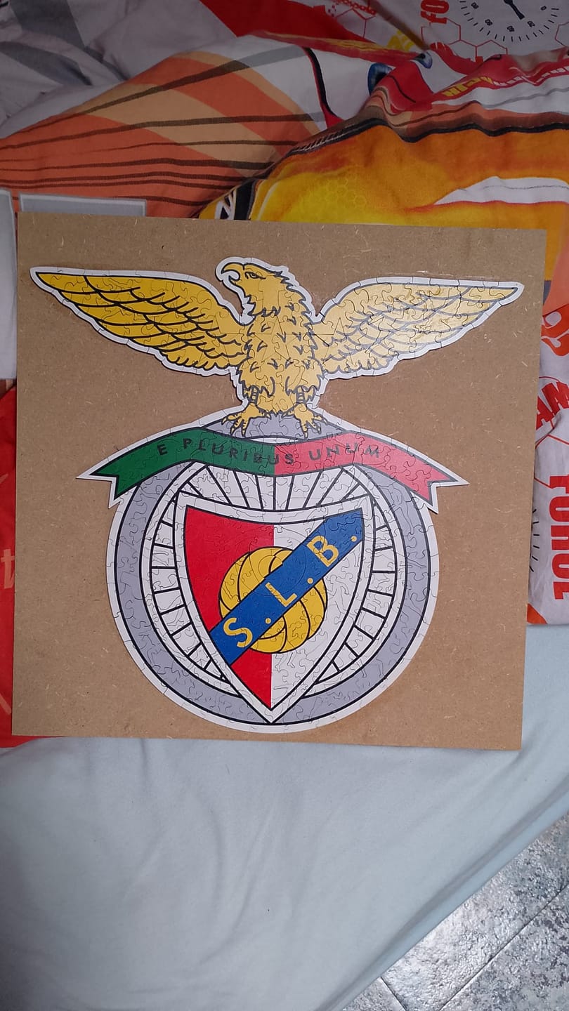 Customer photo review of Logo PSG FC® - Puzzle en Bois