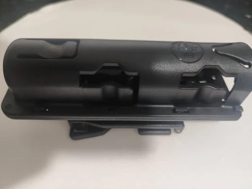 Customer photo review of Universal 360 Degree Rotation Baton Case Holster Holder