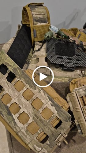 Customer video review of APTUM™SWIMMER FRONT PLATE BAG