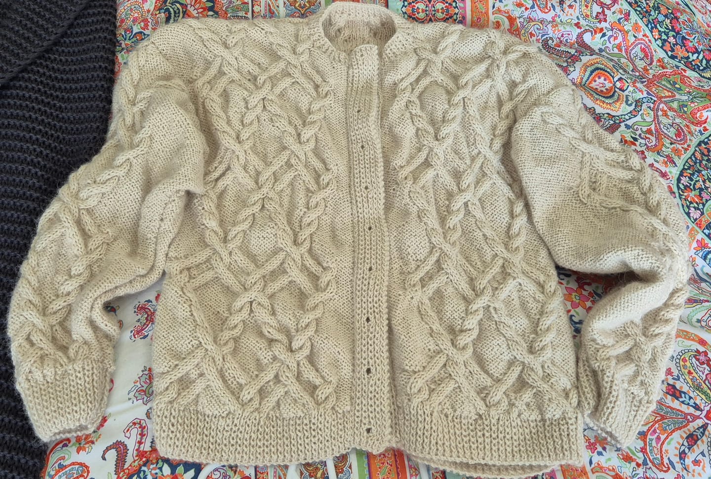 Customer photo review of Alpaca 8 ply - Heirloom