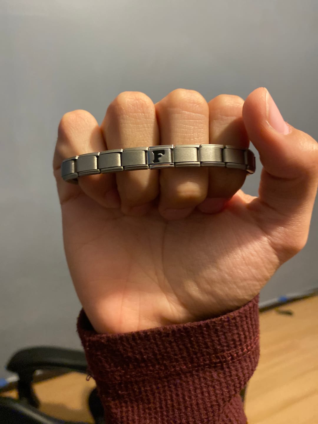 Customer photo review of Charm Inicial Negra