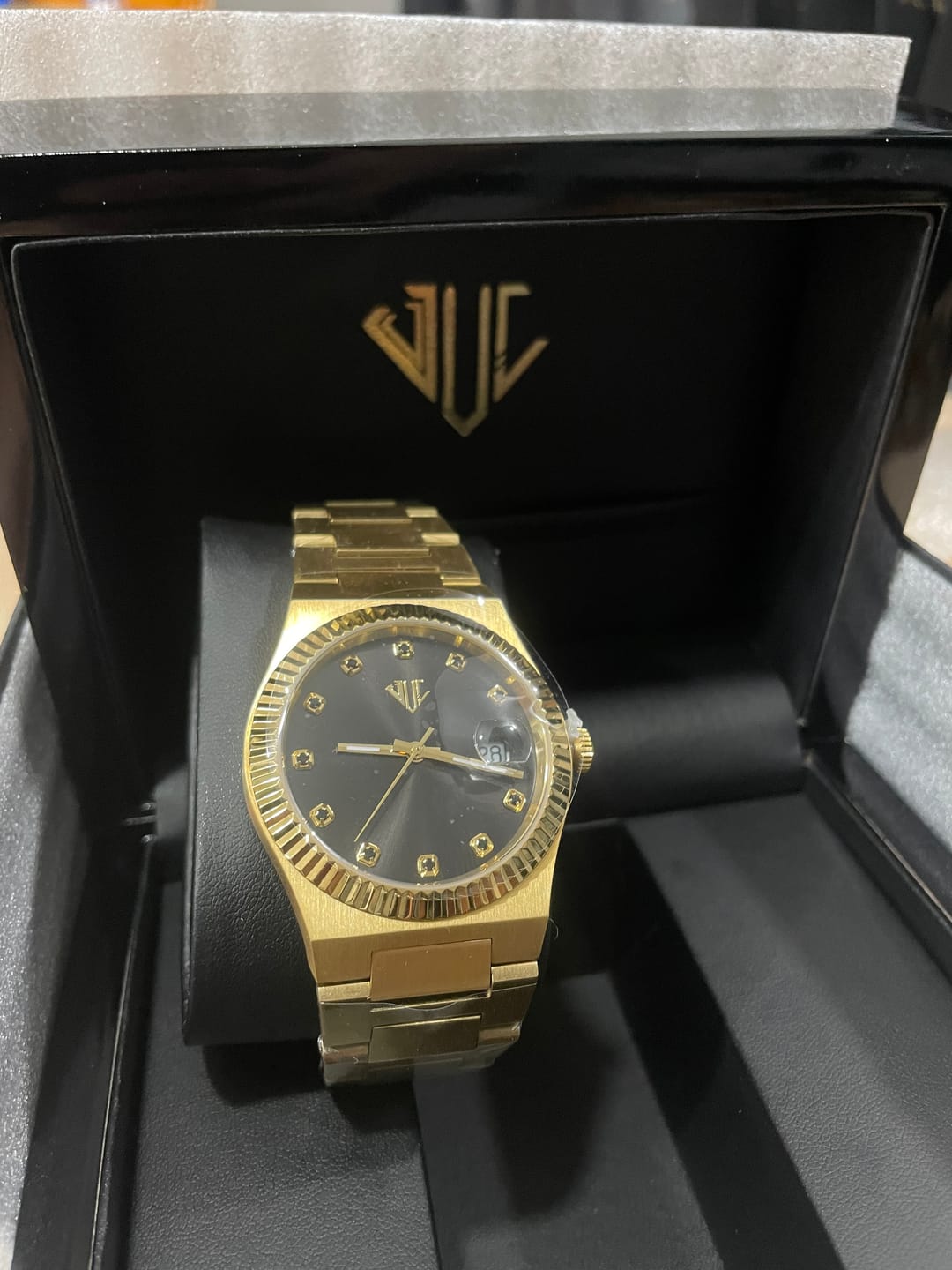 Customer photo review of JULIVNO ROYAL WATCH - GOLD/BLACK