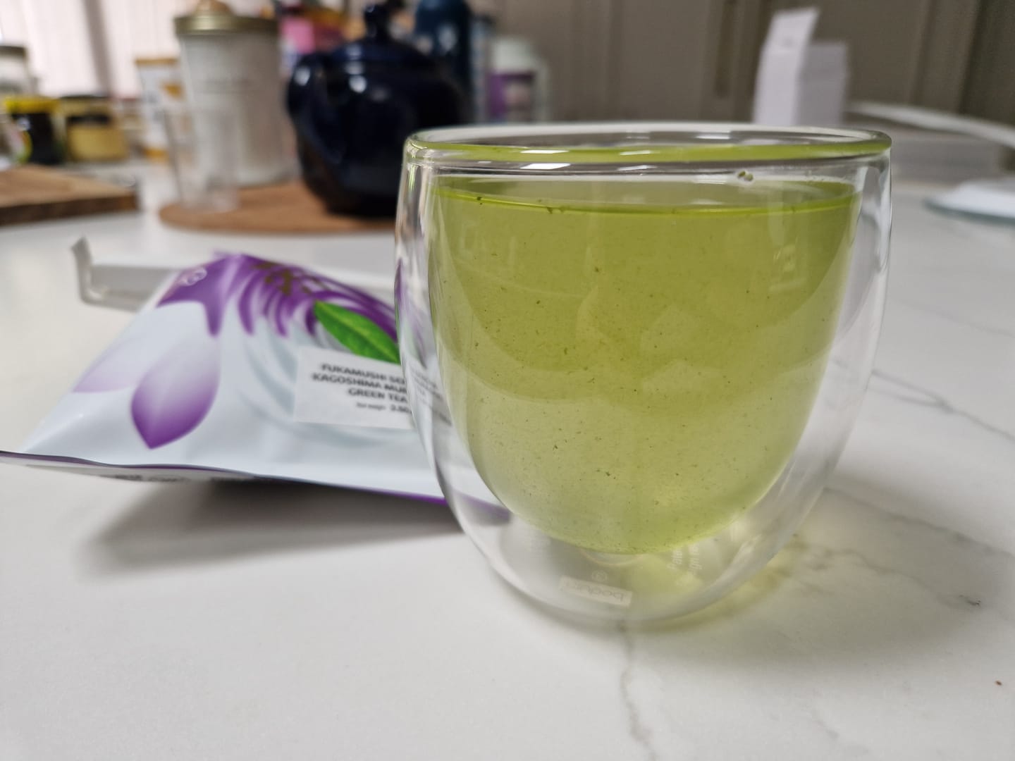 Customer photo review of Fukamushi Sencha Kagoshima Murasaki