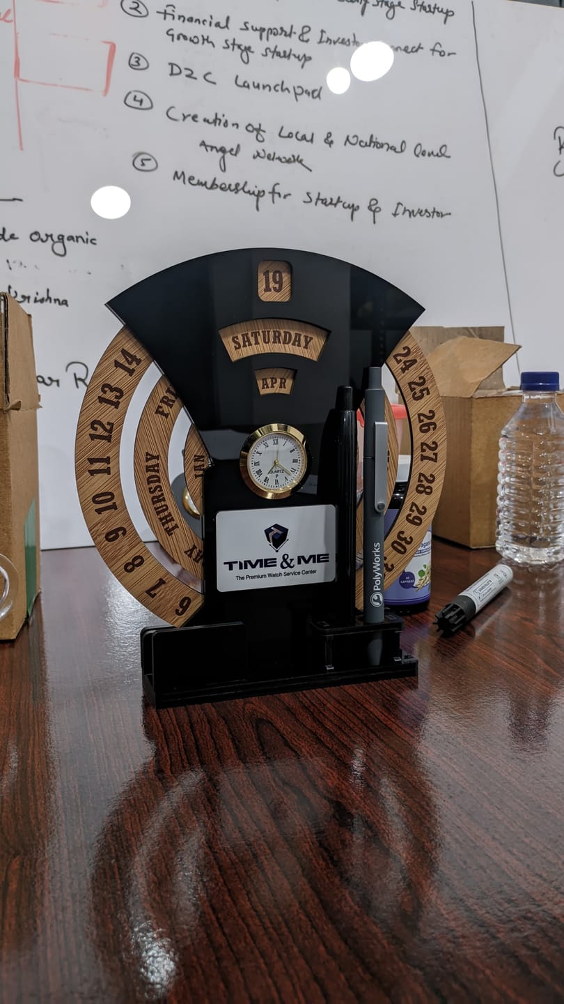 Customer photo review of Infinity Calendar | Best for Corporate Gifting | PrintMine.in