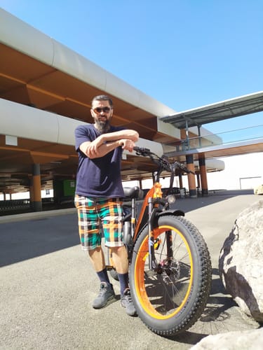 Customer photo review of Lankeleisi MG600 Plus 1000W 26" Fat Bike 960Wh All Terrain SUV E-Bike with Torque Sensor 48V 20Ah Battery