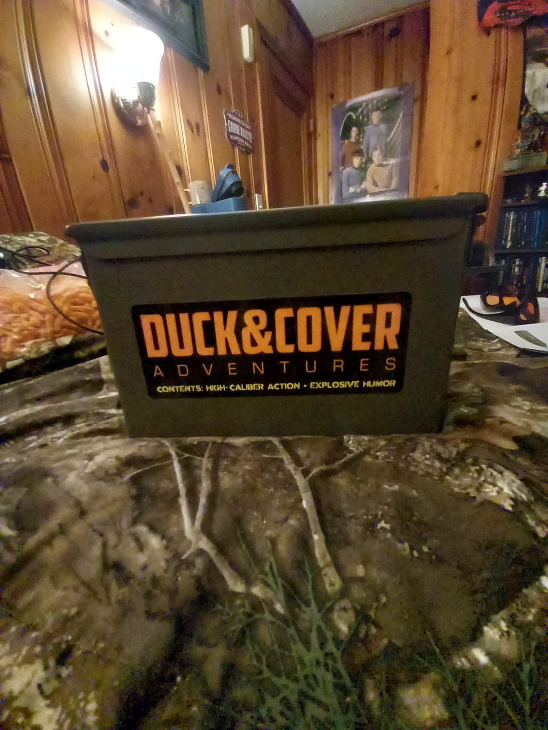 Customer photo review of Duck & Cover Ammo Can