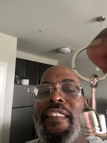 Customer photo review of PISTON KEYCHAIN