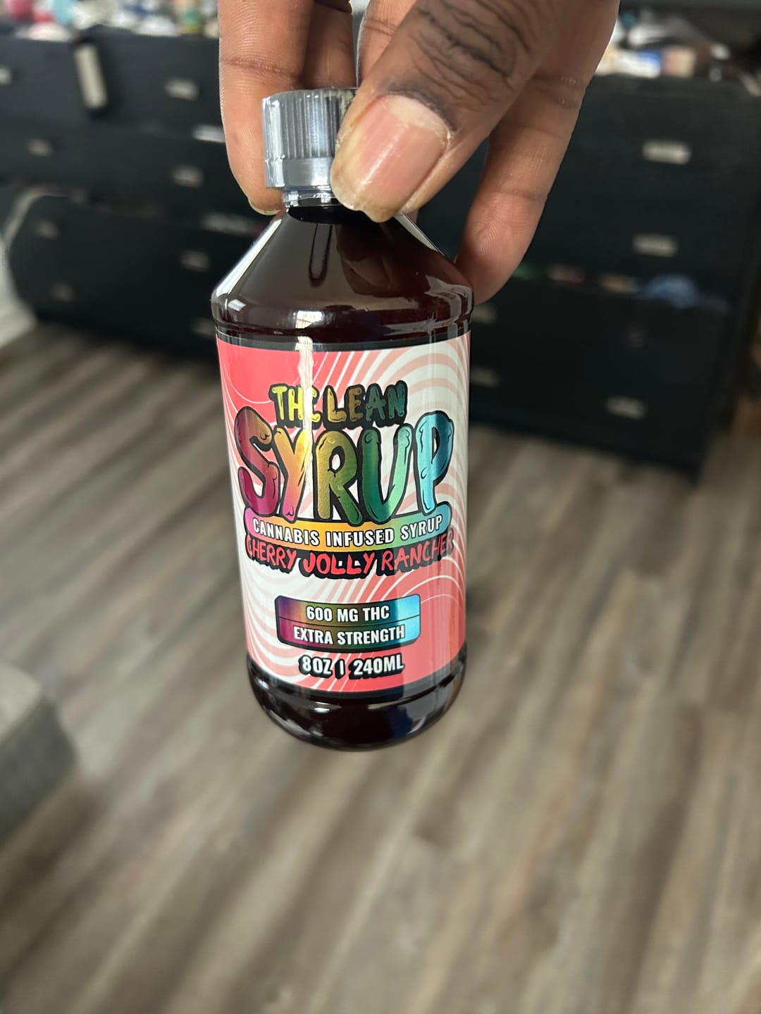 Customer photo review of 600mg THC Syrup
