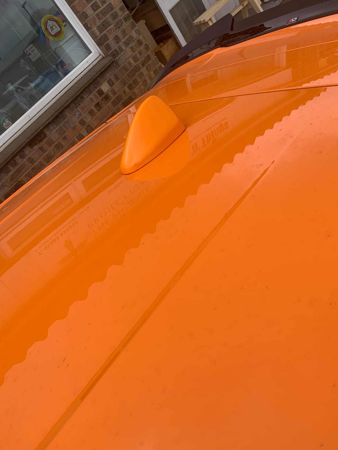Customer photo review of Proform New 'Shark Fin' Aerial - Mk8/8.5 Ford Fiesta / Mk2 Puma