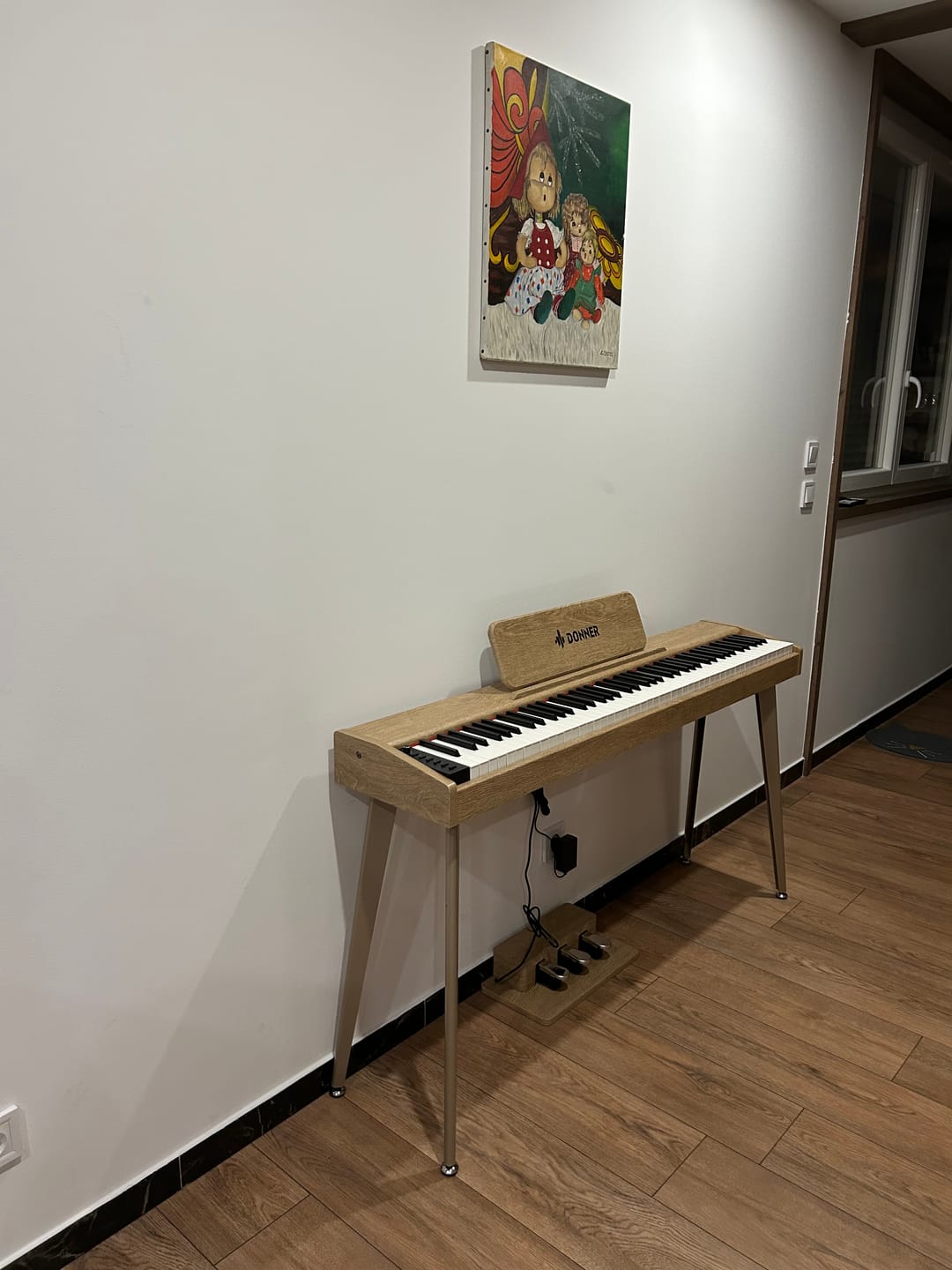 Customer photo review of Donner DDP-60 Piano numérique