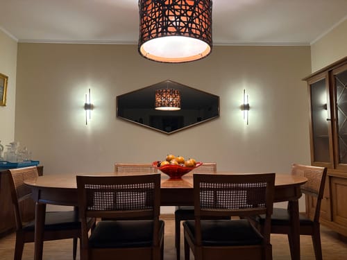 Customer photo review of Glitch Wall Light • Gold • Battery • 2 Pack