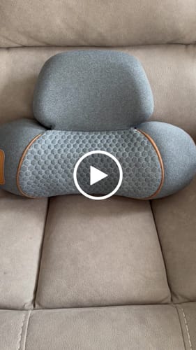 Customer video review of Original Thera Pillow™ | Traction Massager