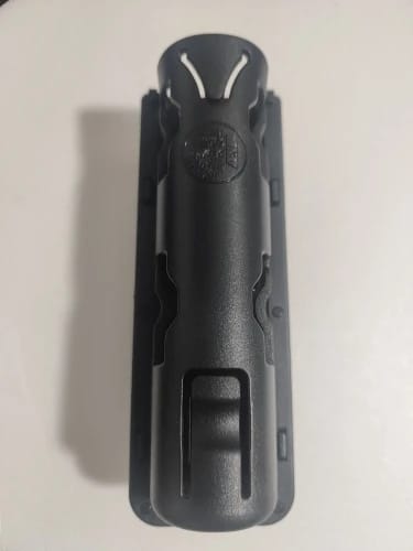 Customer photo review of Universal 360 Degree Rotation Baton Case Holster Holder