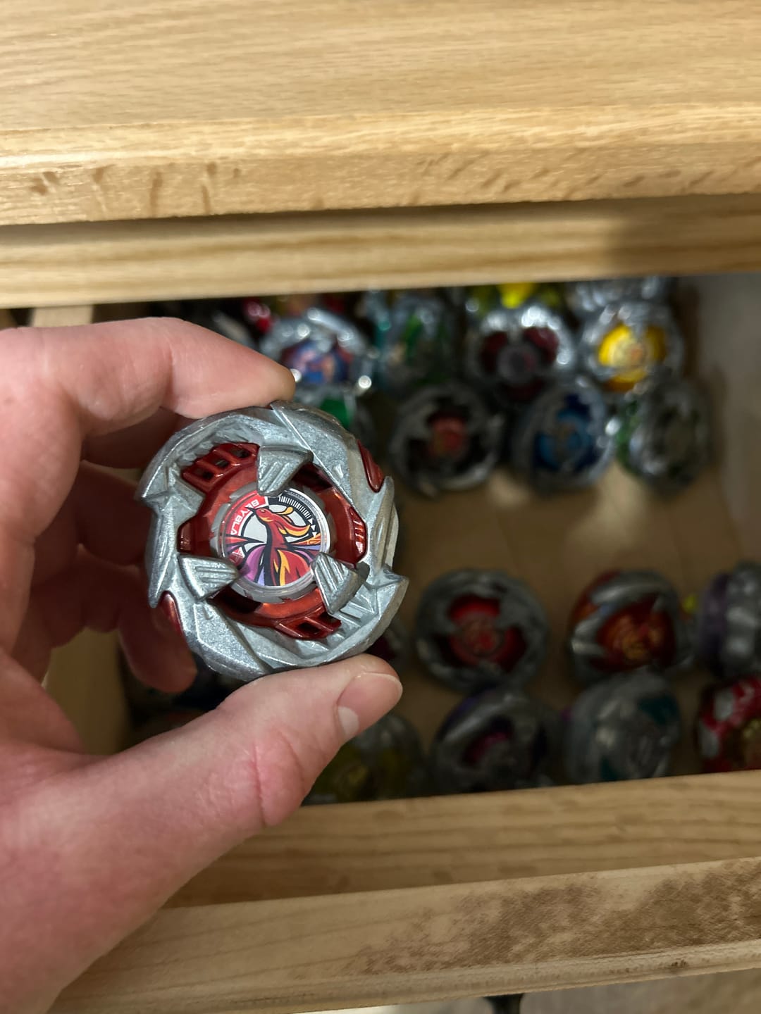 Customer photo review of Beyblade X BX-38 Crimson Garuda 4-70TP Booster