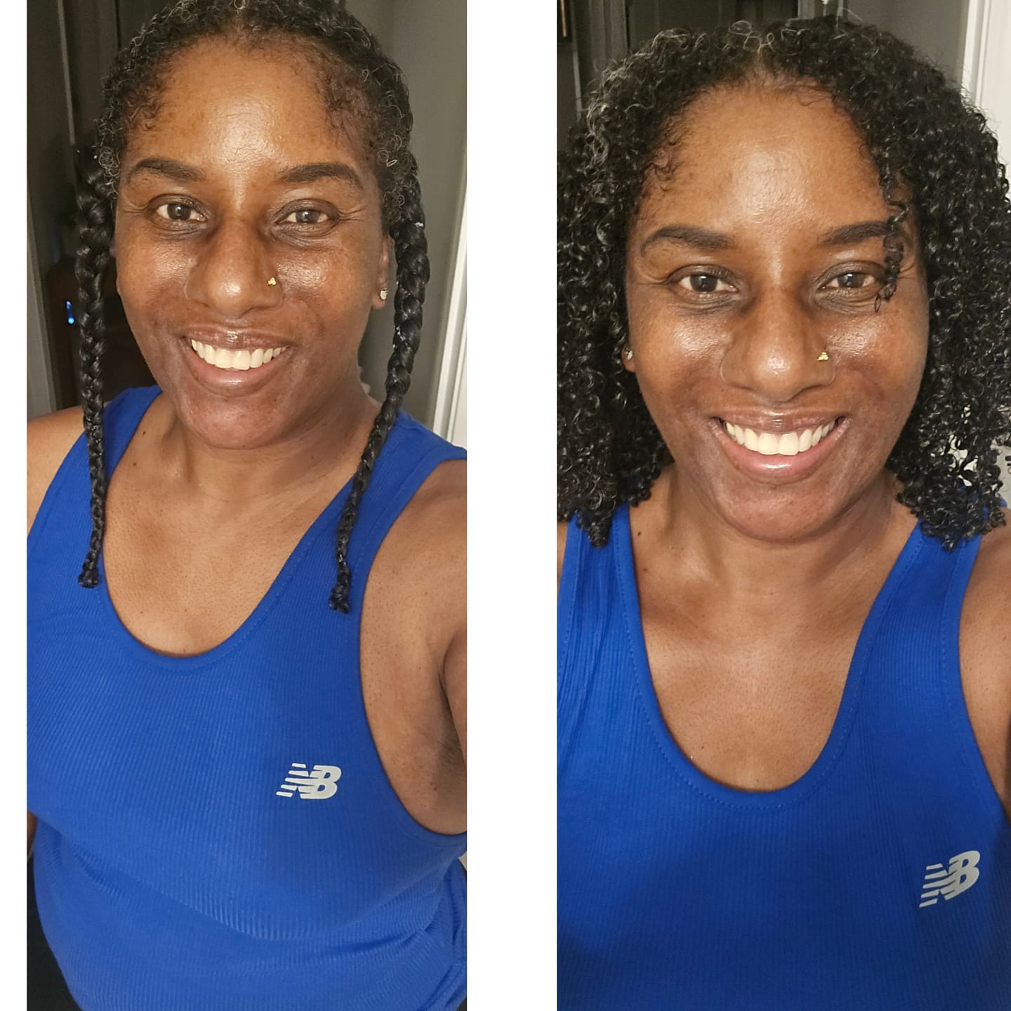 Customer photo review of INDULGE Moisturizing Deep Conditioning Treatment