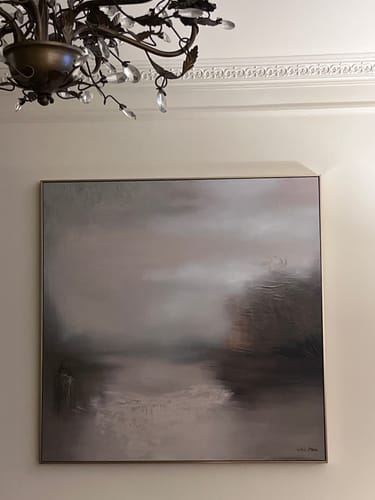 Customer photo review of Modern Abstract Painting #ABLS38