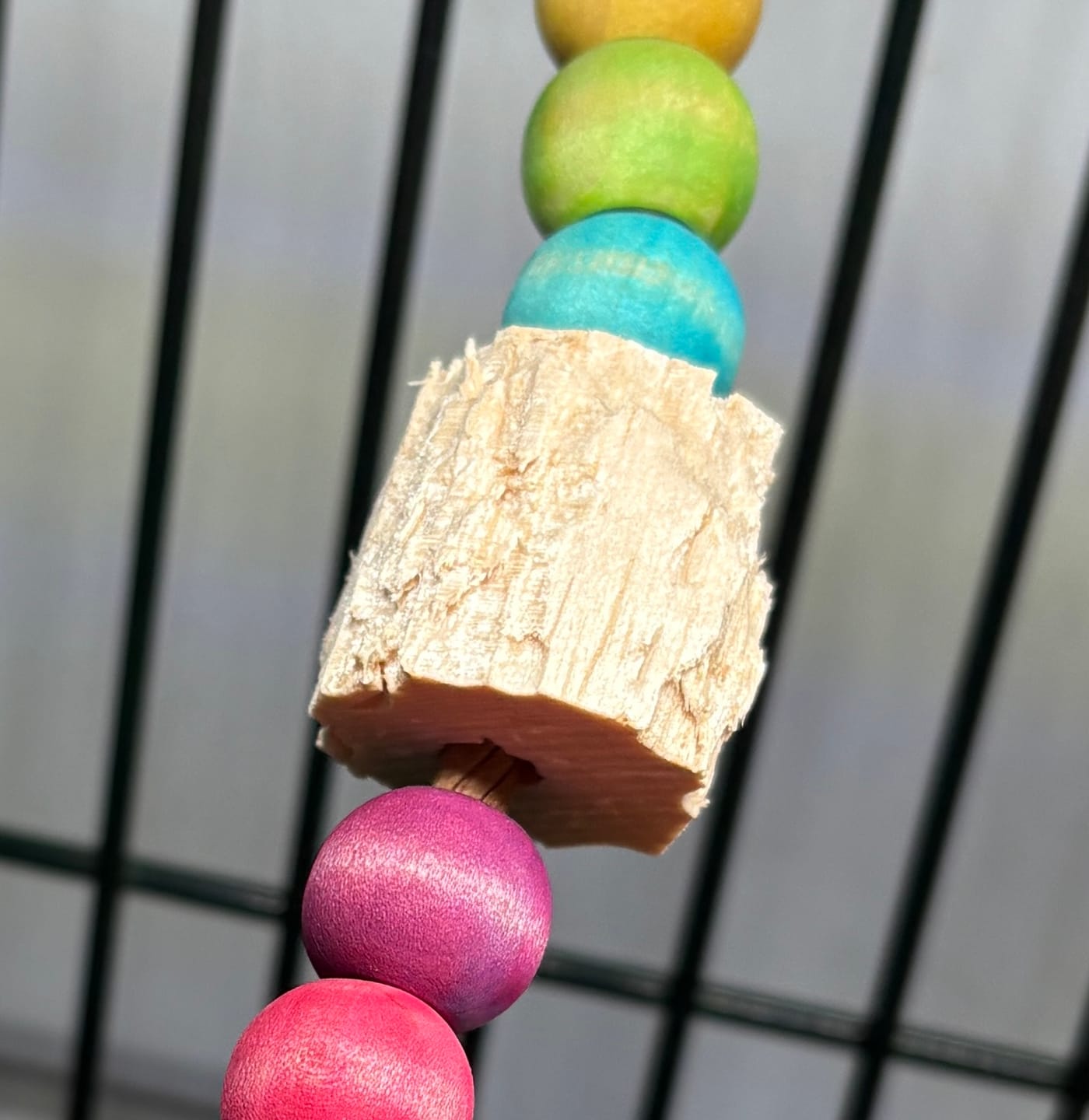 Customer photo review of 1" Natural Balsa Cubes - 10 Pack
