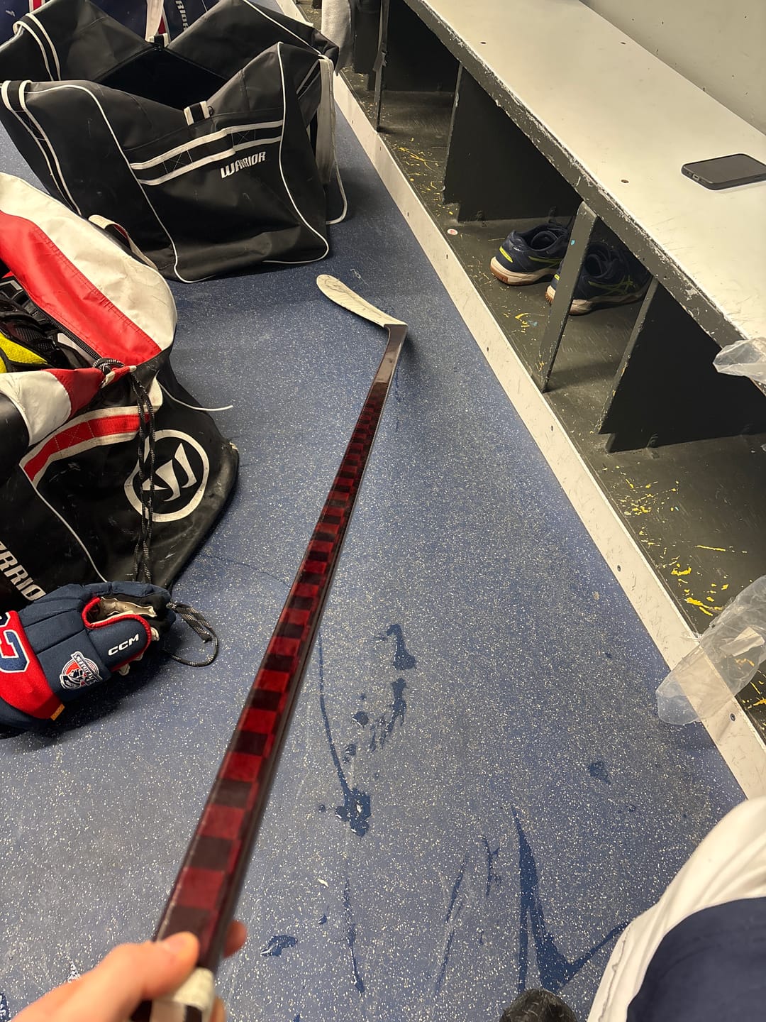 Customer photo review of Prototype Dark Red Extralite Sr 3D Grip (360g)