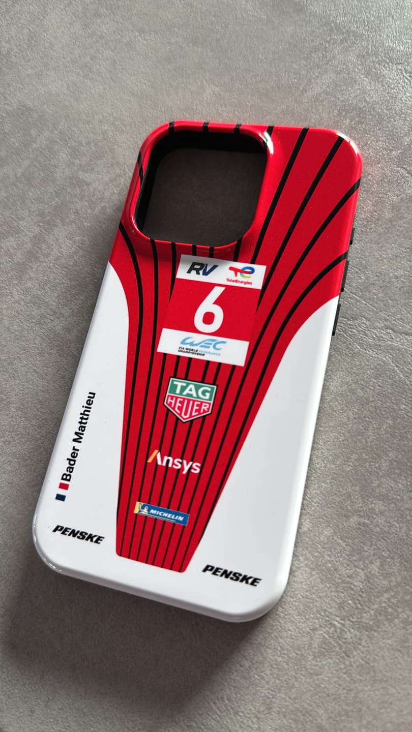 Customer photo review of Porsche 963 2024 Livery - Individuelle Premium Hülle für iPhone