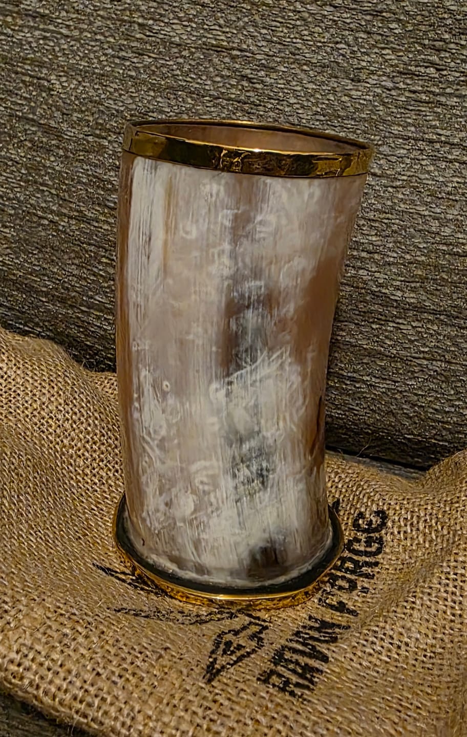 Customer photo review of Mystery Viking Drinking Horn