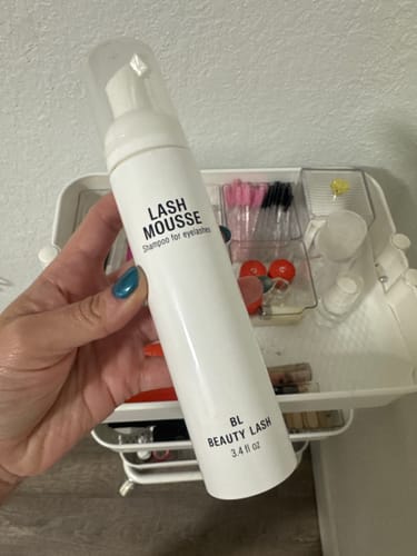 Customer photo review of Lash Mousse