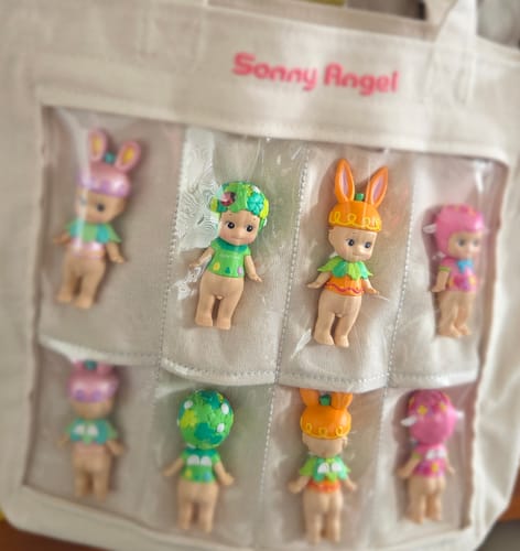 Customer photo review of Sonny Angel My Crew tote bag