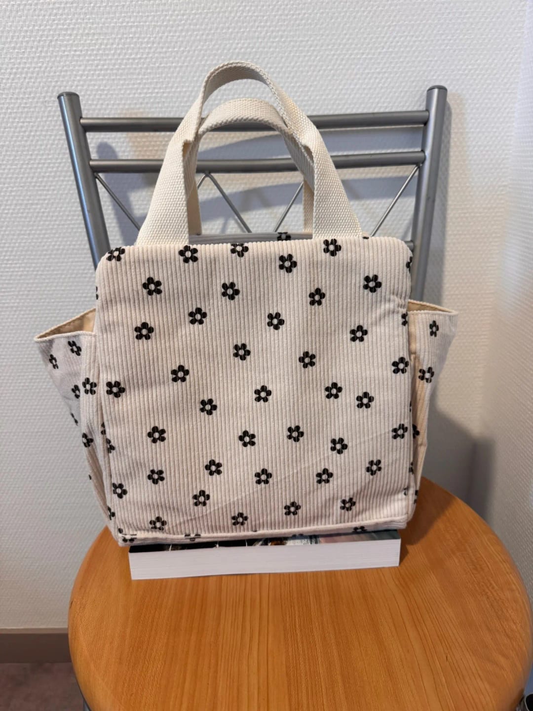 Customer photo review of Lovely Corduroy Lunch Bag