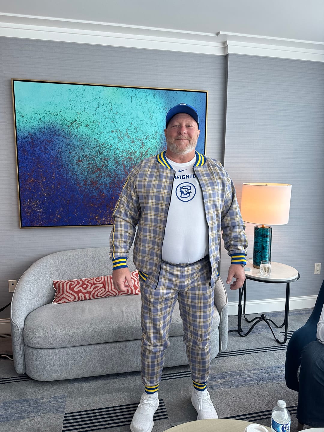 Customer photo review of TheMrTailor™ Gentlemen Tracksuit